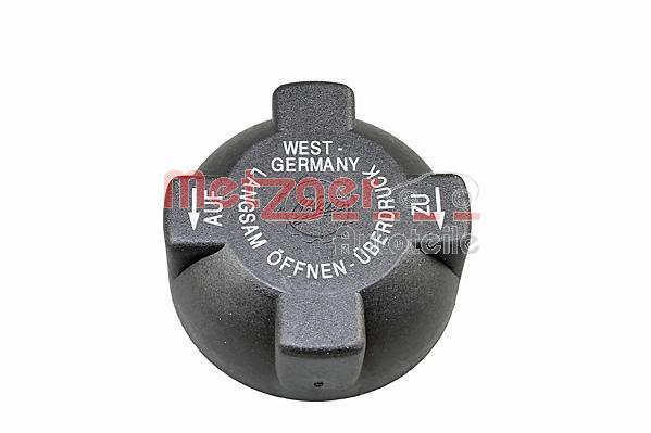 Bouchon, réservoir de liquide de refroidissement METZGER ref. 2141028